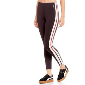 Free People Dales Track Side Stripe Legging Small